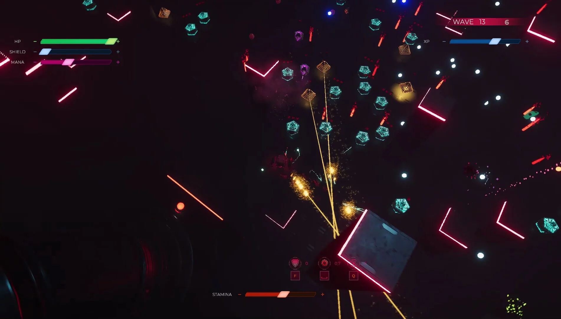 Изображение игры: Hexagon Survivors