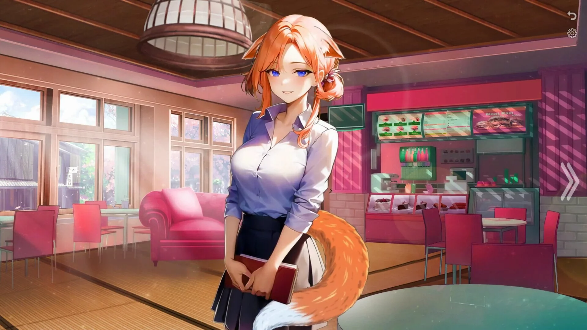 Изображение игры: Date with Foxgirl