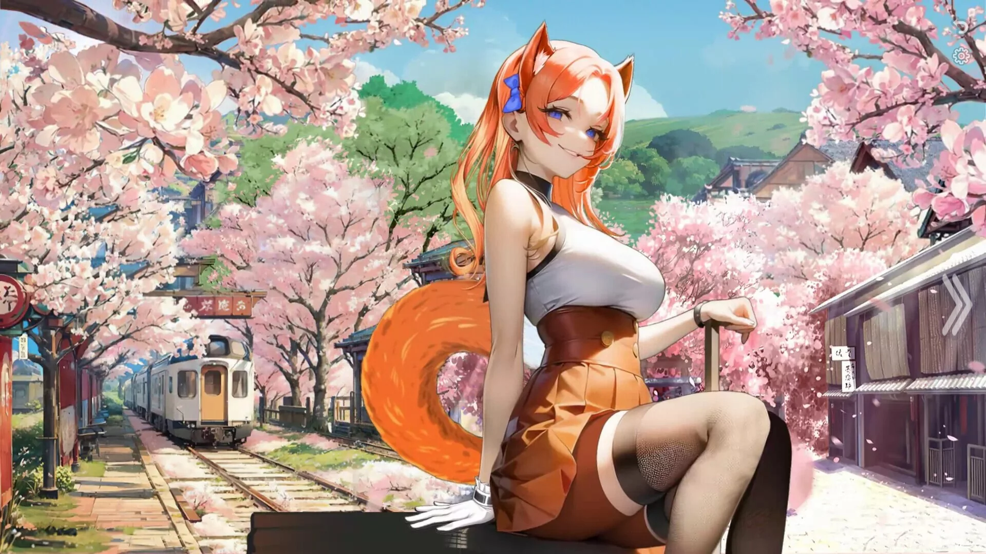 Изображение игры: Date with Foxgirl