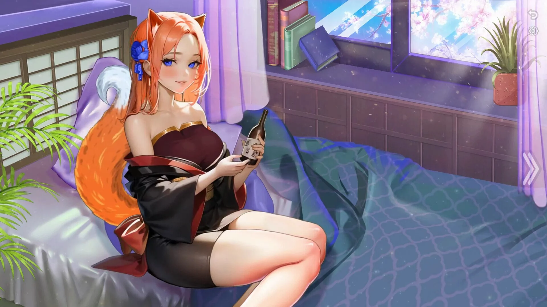 Изображение игры: Date with Foxgirl
