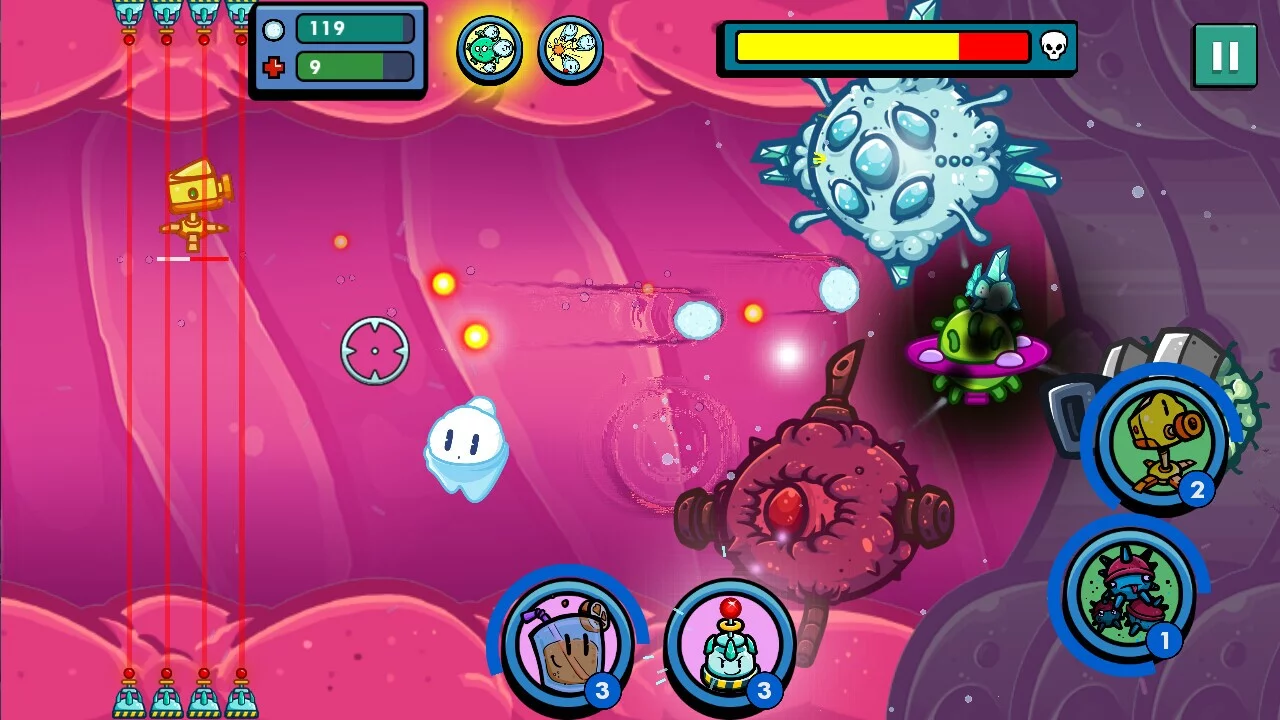 Изображение игры: Super Virus Defense