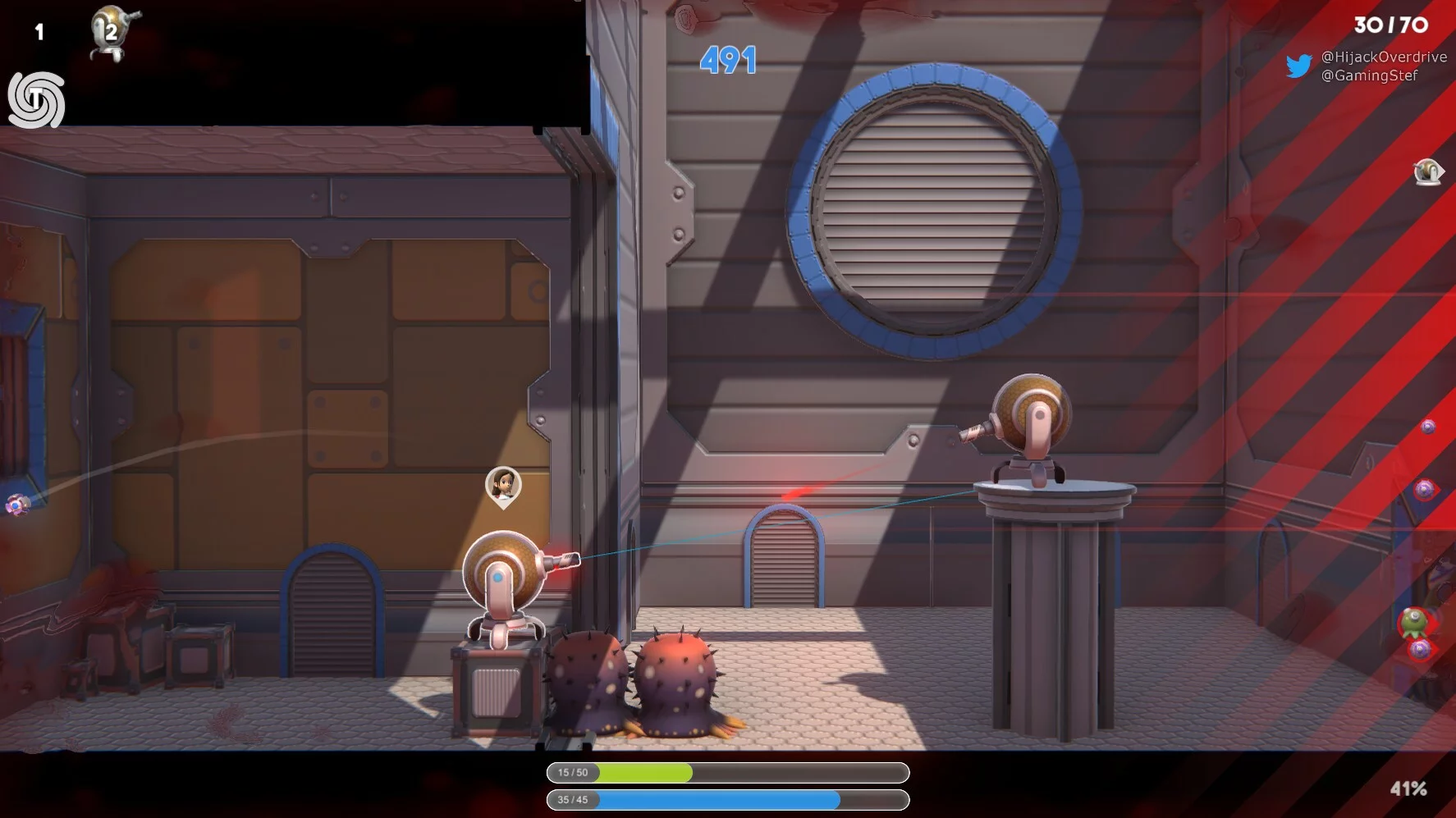 Изображение игры: Hijack Overdrive