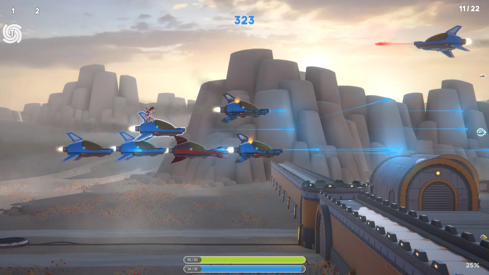 Изображение игры: Hijack Overdrive