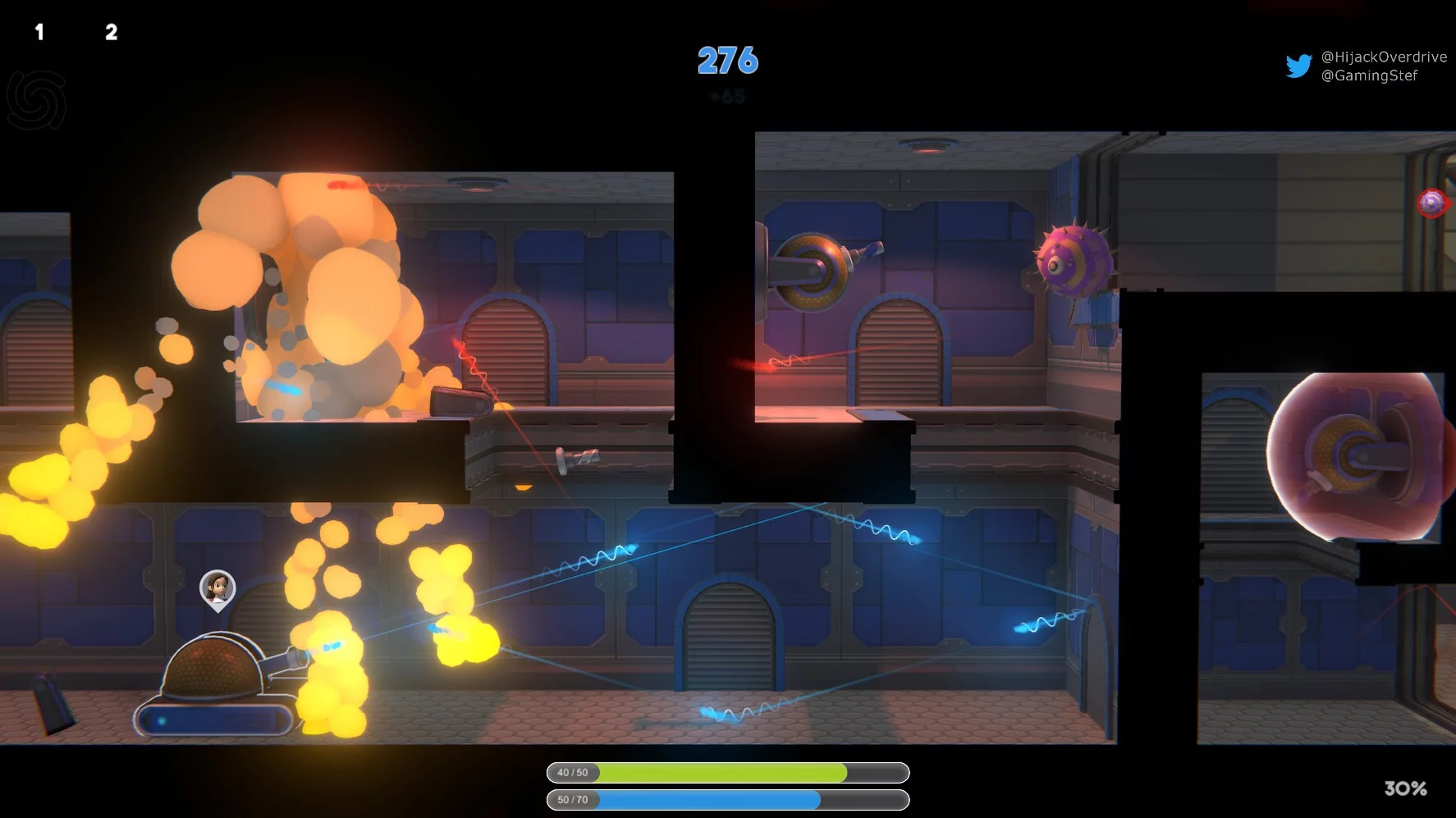 Изображение игры: Hijack Overdrive