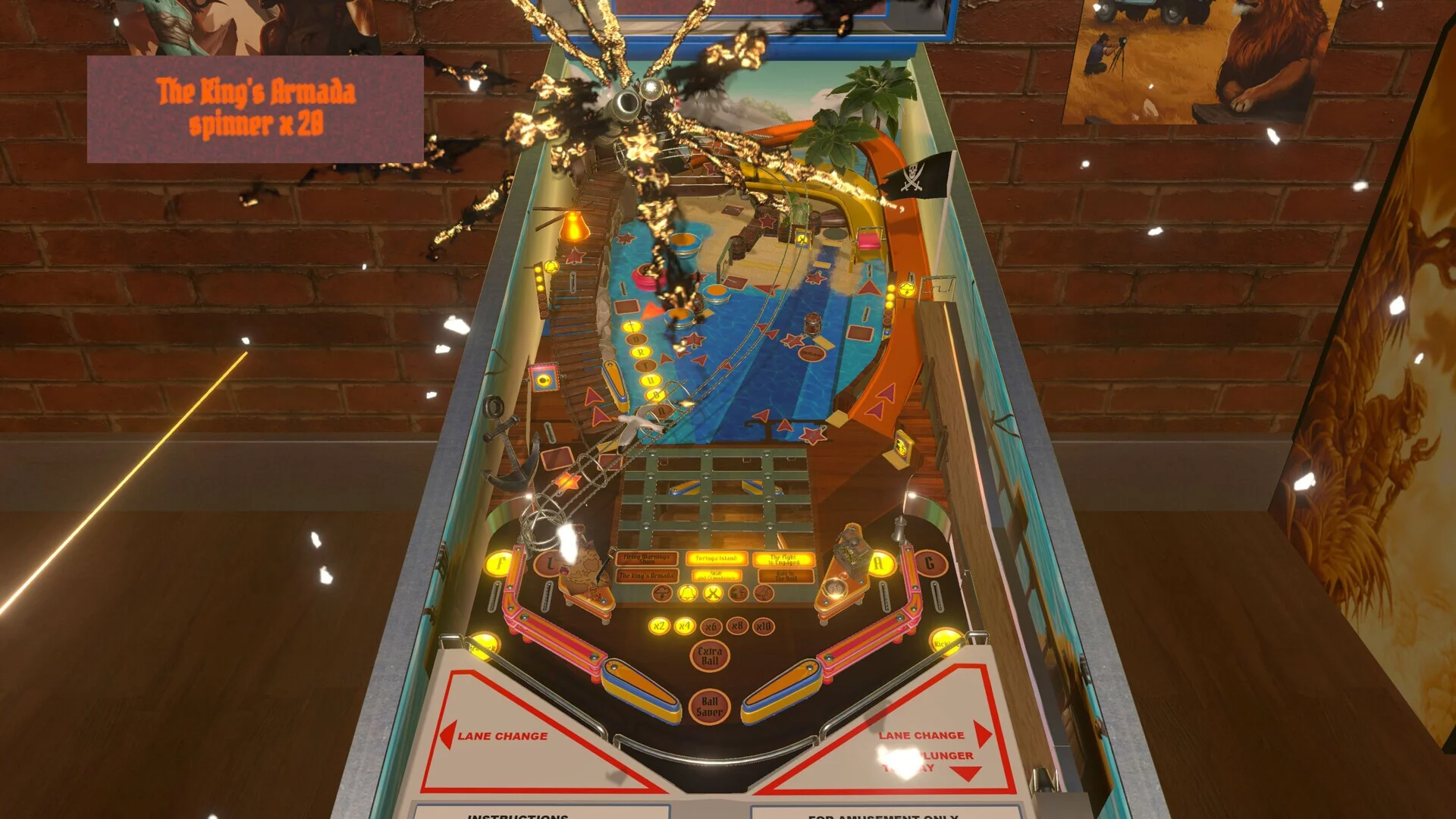 Изображение игры: Pirates Pinball