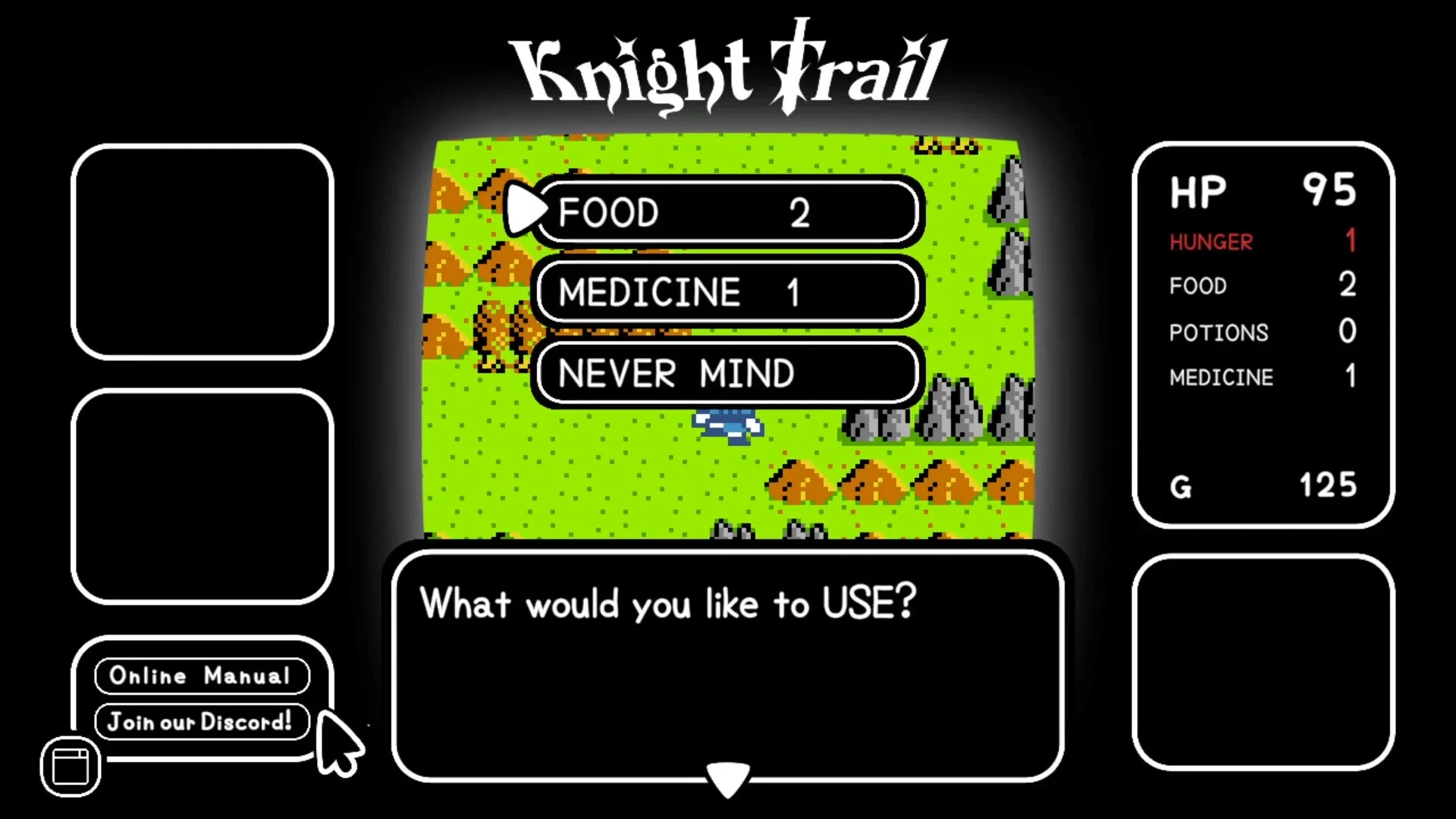 Изображение игры: Knight Trail
