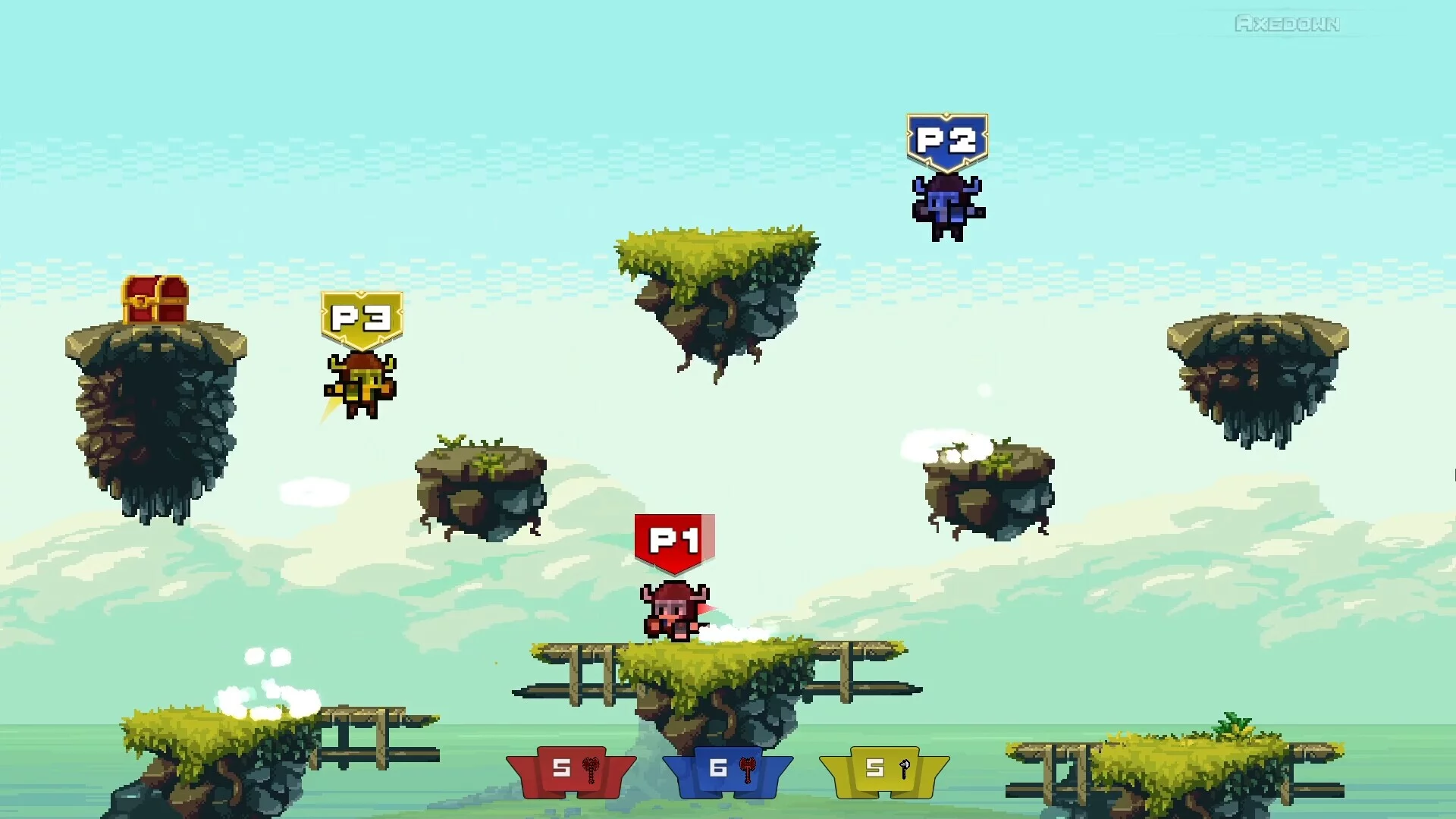Изображение игры: Axe Me Down
