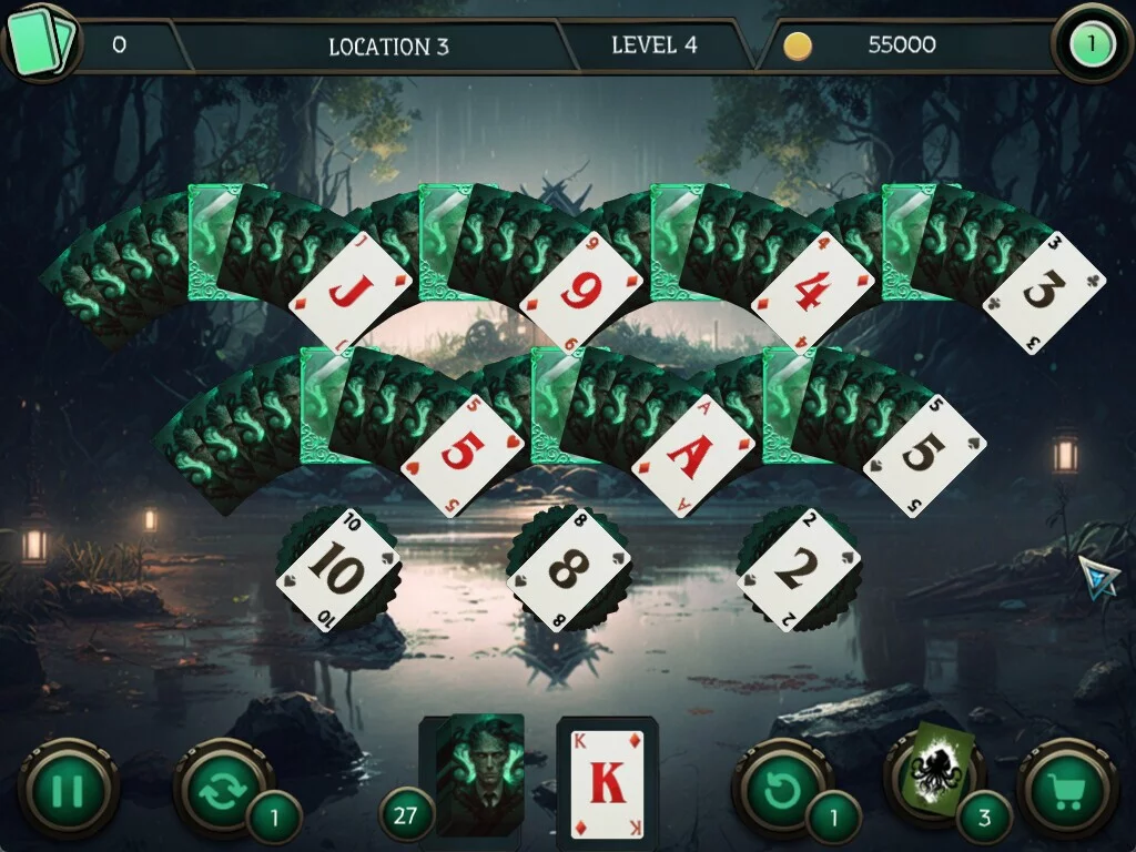 Изображение игры: Mystery Solitaire. Cthulhu Mythos 2