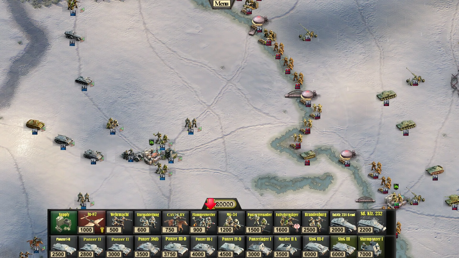 Изображение игры: Frontline: Panzers & Generals Vol. I