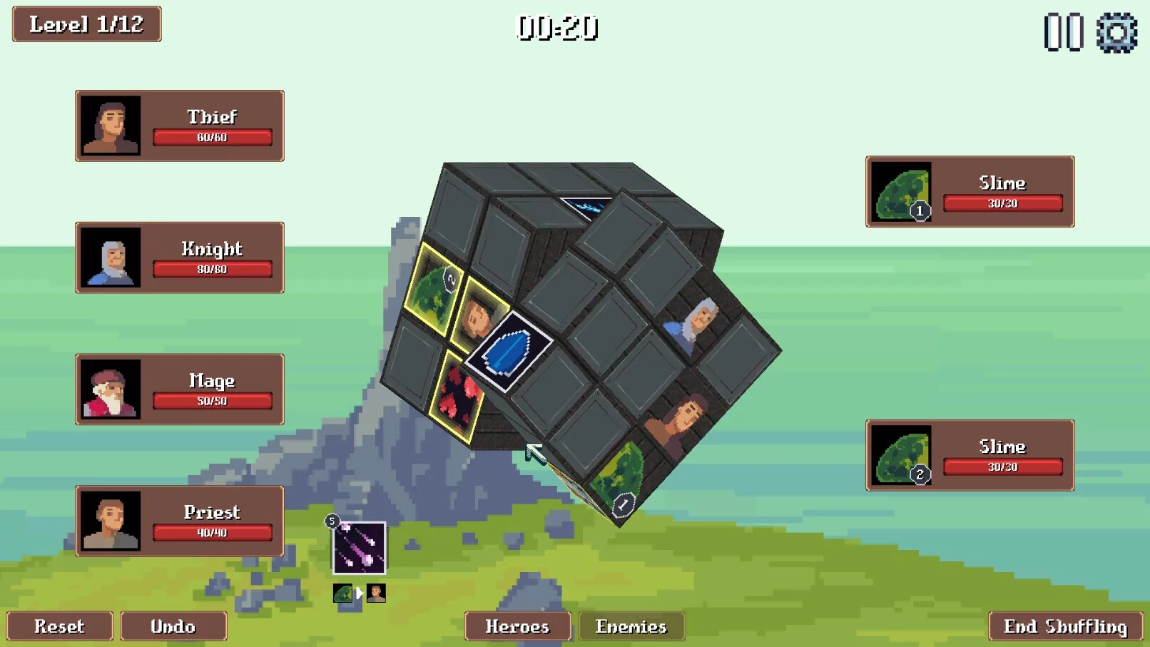 Изображение игры: Cube Heroes