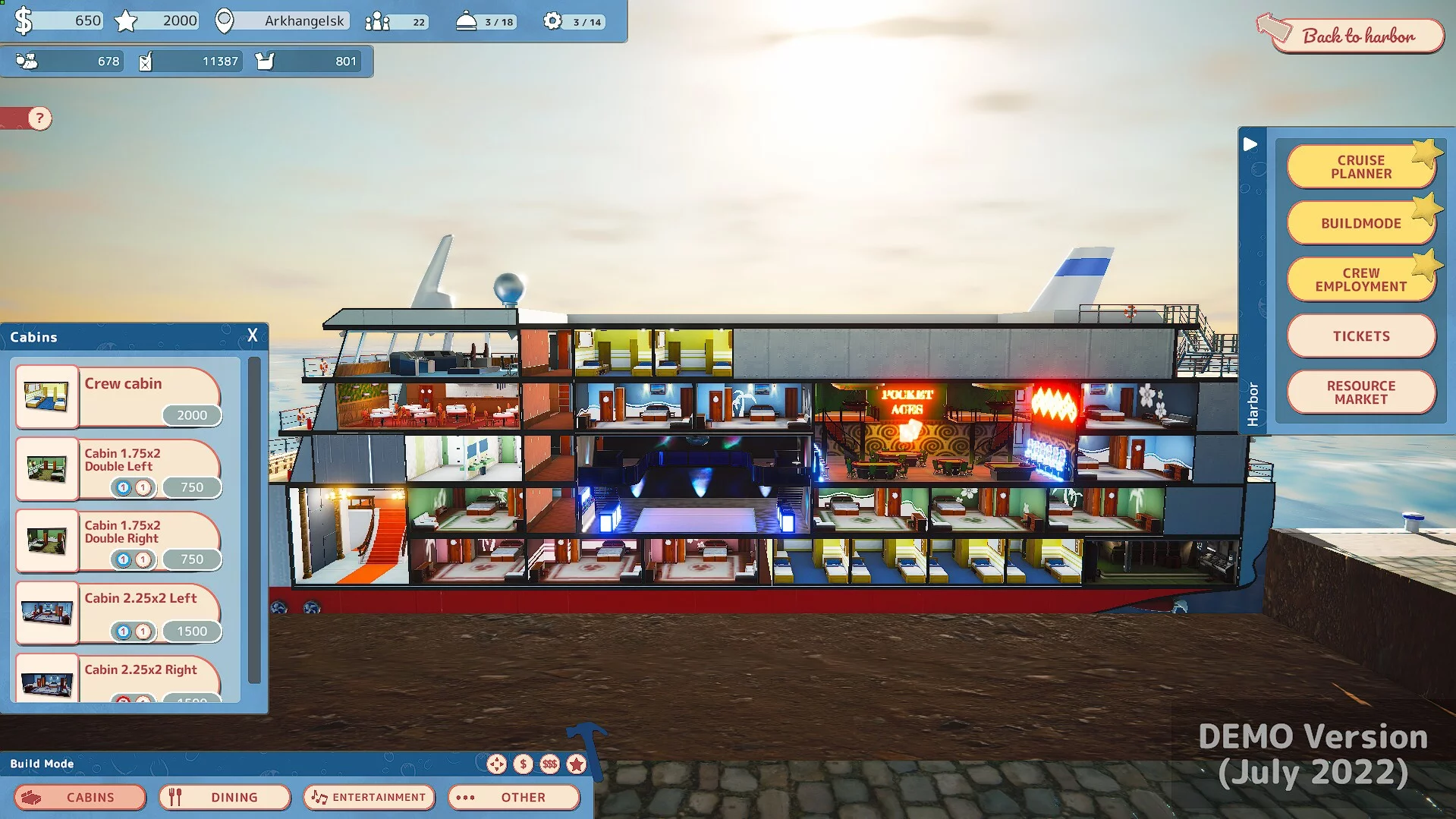 Изображение игры: Cruise Ship Manager