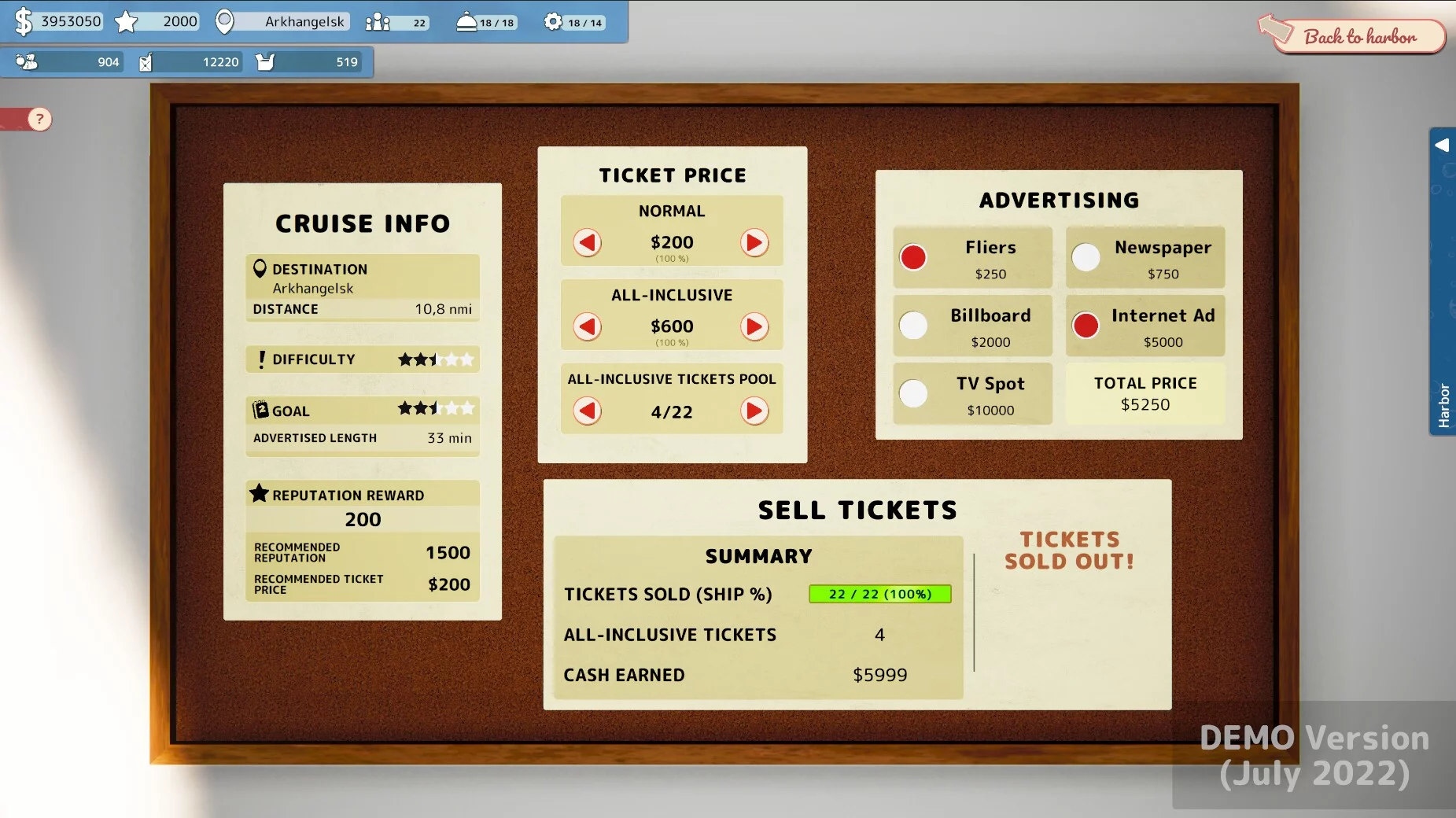 Изображение игры: Cruise Ship Manager
