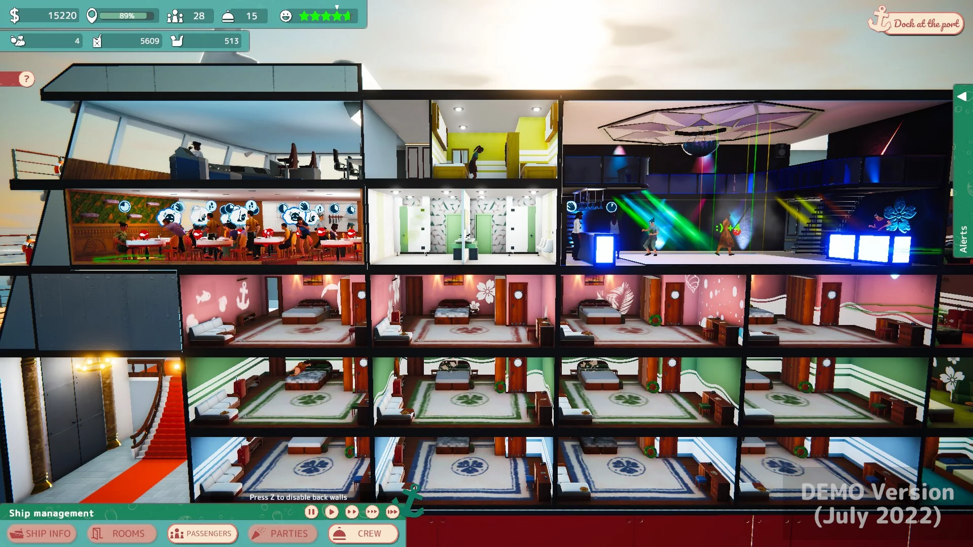 Изображение игры: Cruise Ship Manager