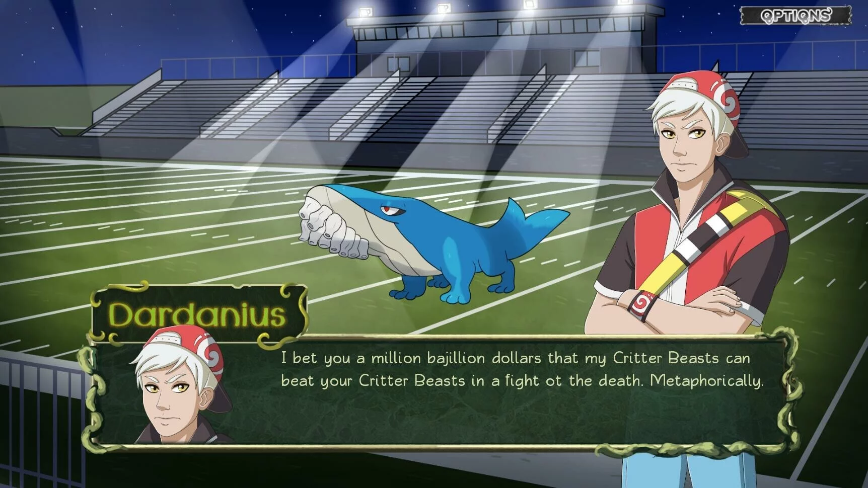 Изображение игры: Tentacle Prawn: (Actually) A Cthulhu Dating Sim