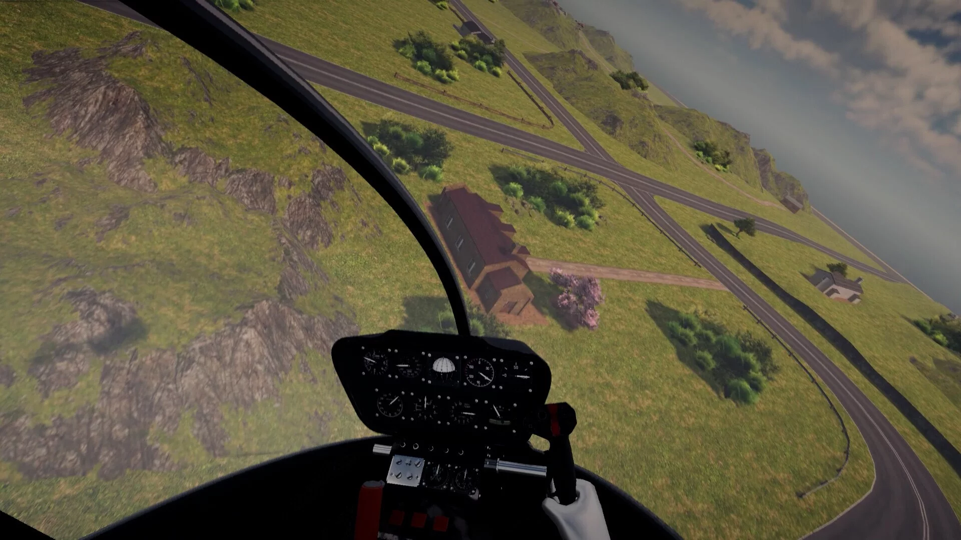 Изображение игры: HeliVR Simulator