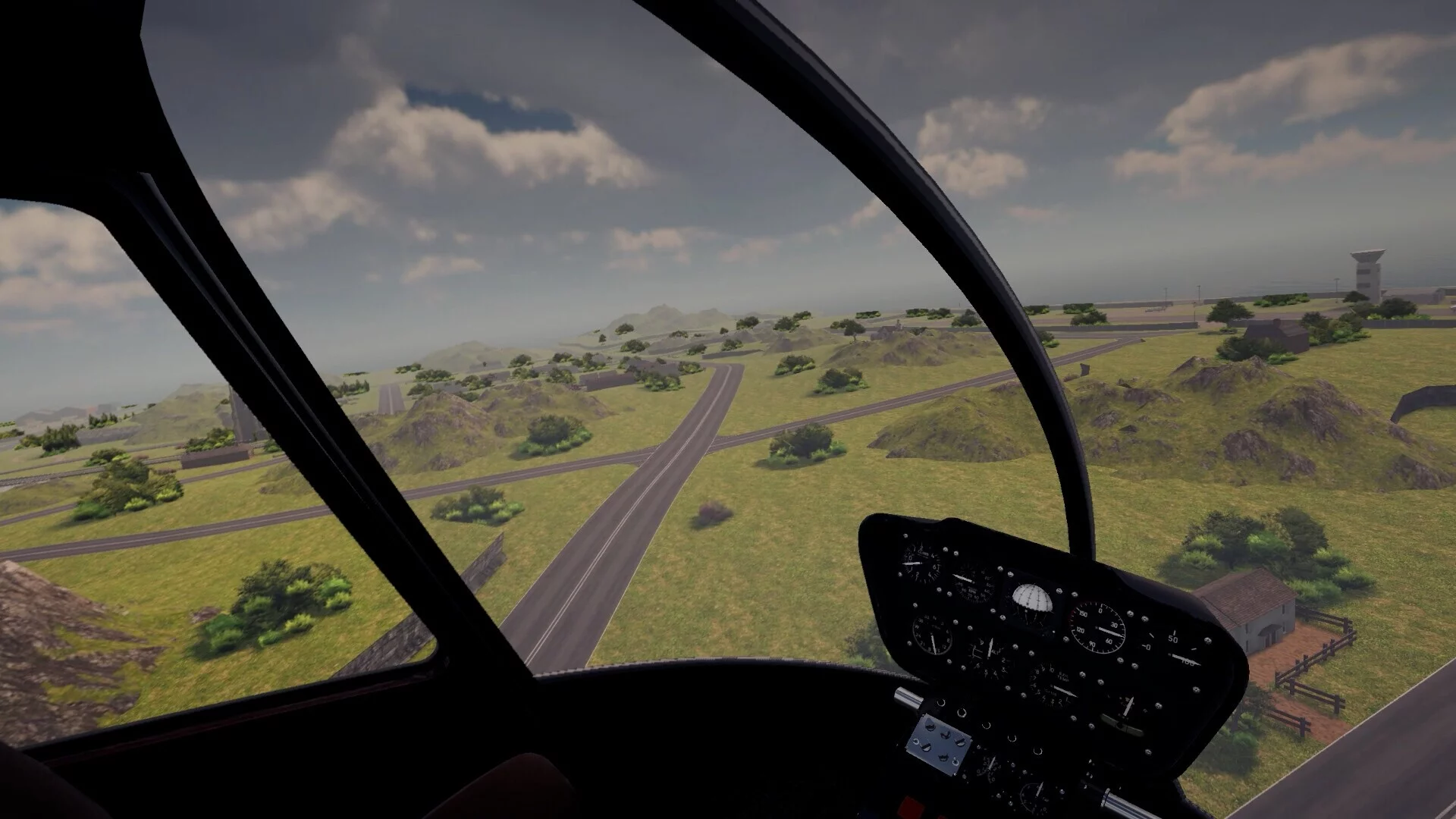 Изображение игры: HeliVR Simulator