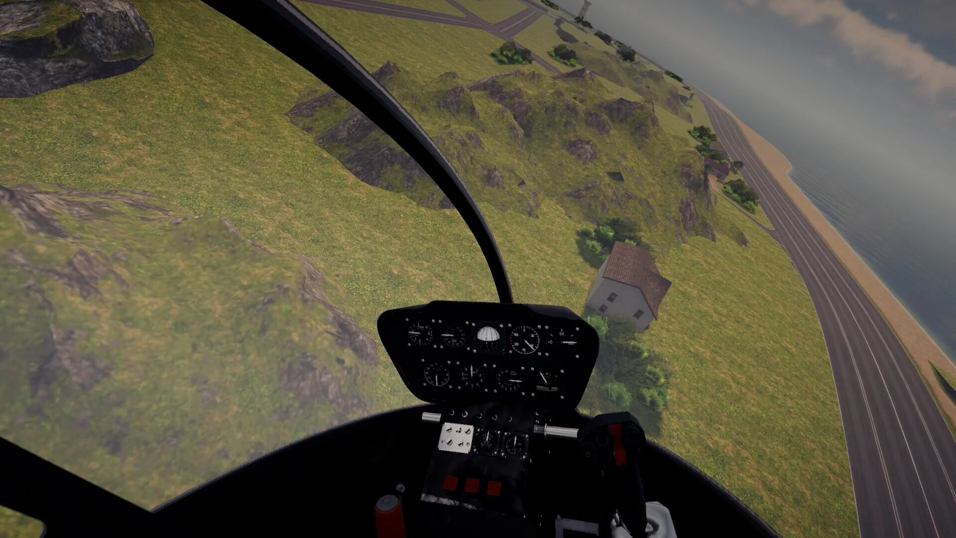 Изображение игры: HeliVR Simulator