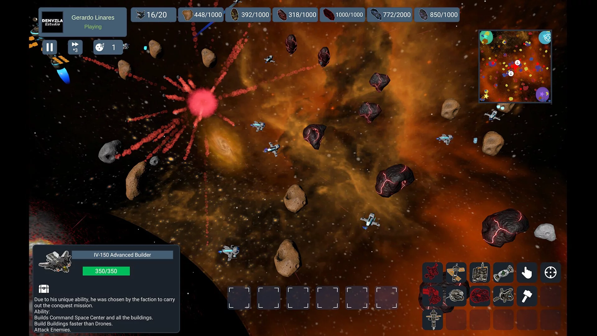 Изображение игры: Galactic Conquest Battle Infinity