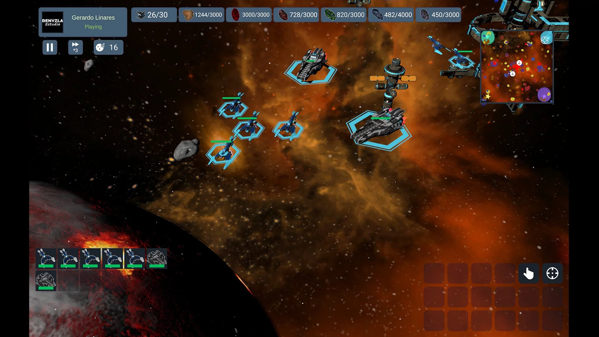 Изображение игры: Galactic Conquest Battle Infinity