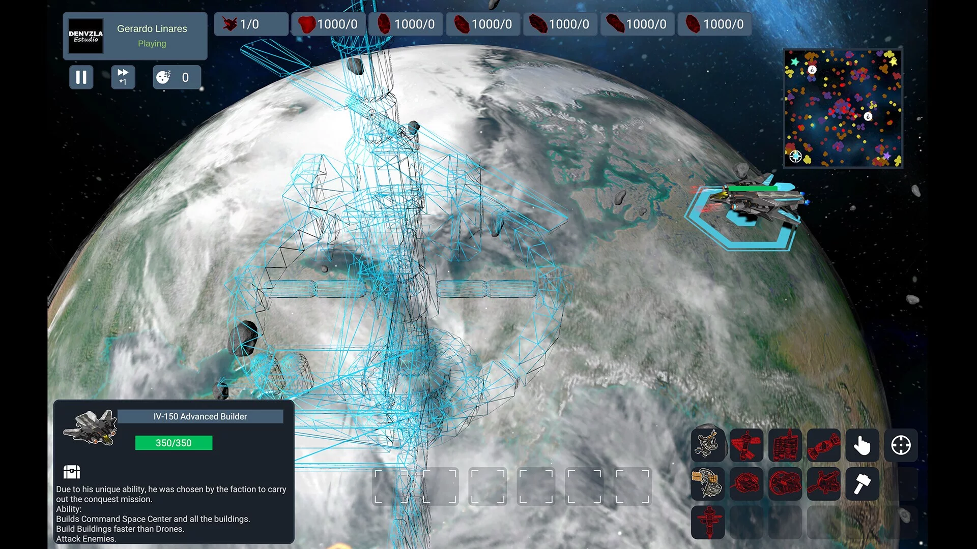 Изображение игры: Galactic Conquest Battle Infinity