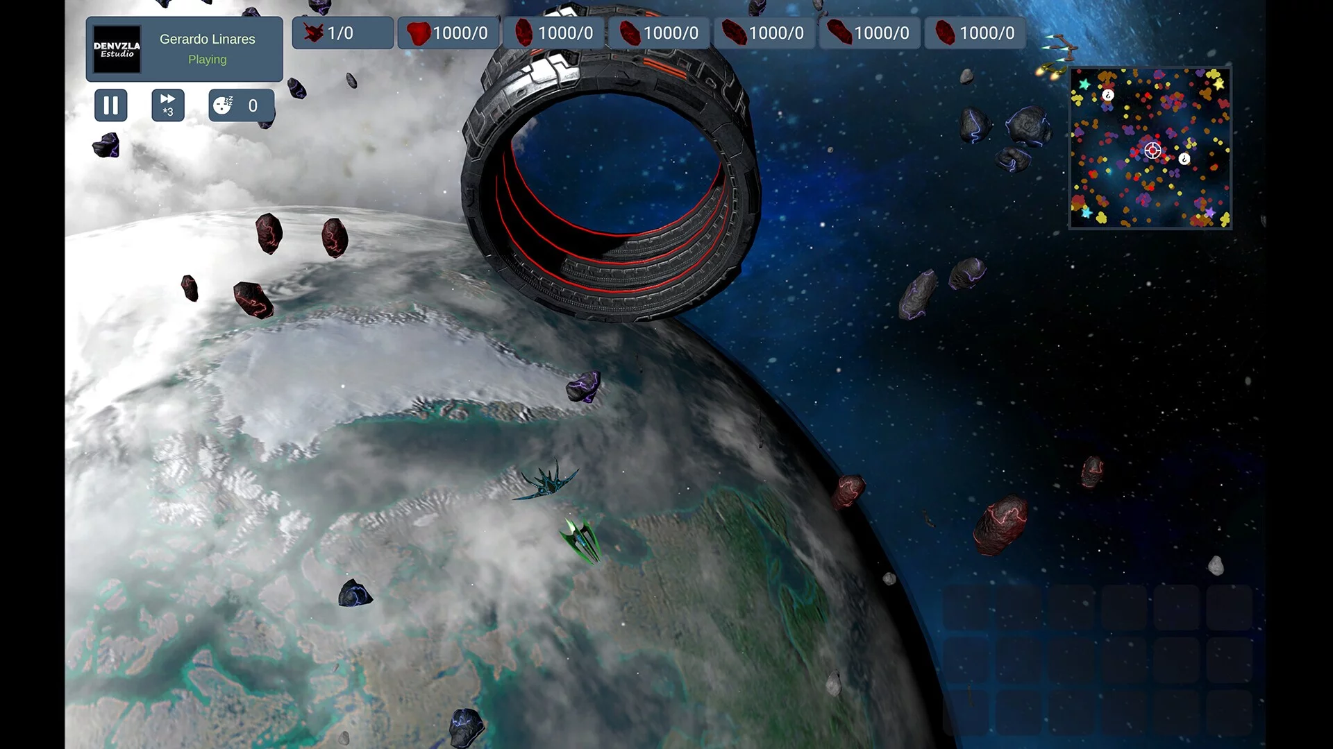 Изображение игры: Galactic Conquest Battle Infinity