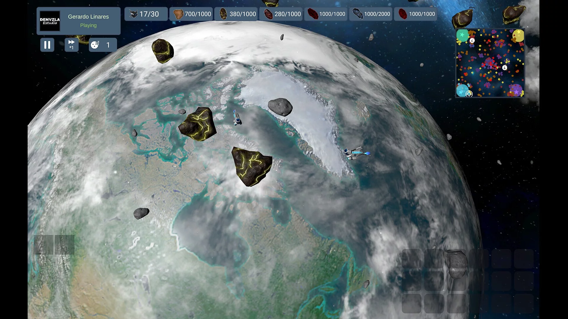 Изображение игры: Galactic Conquest Battle Infinity