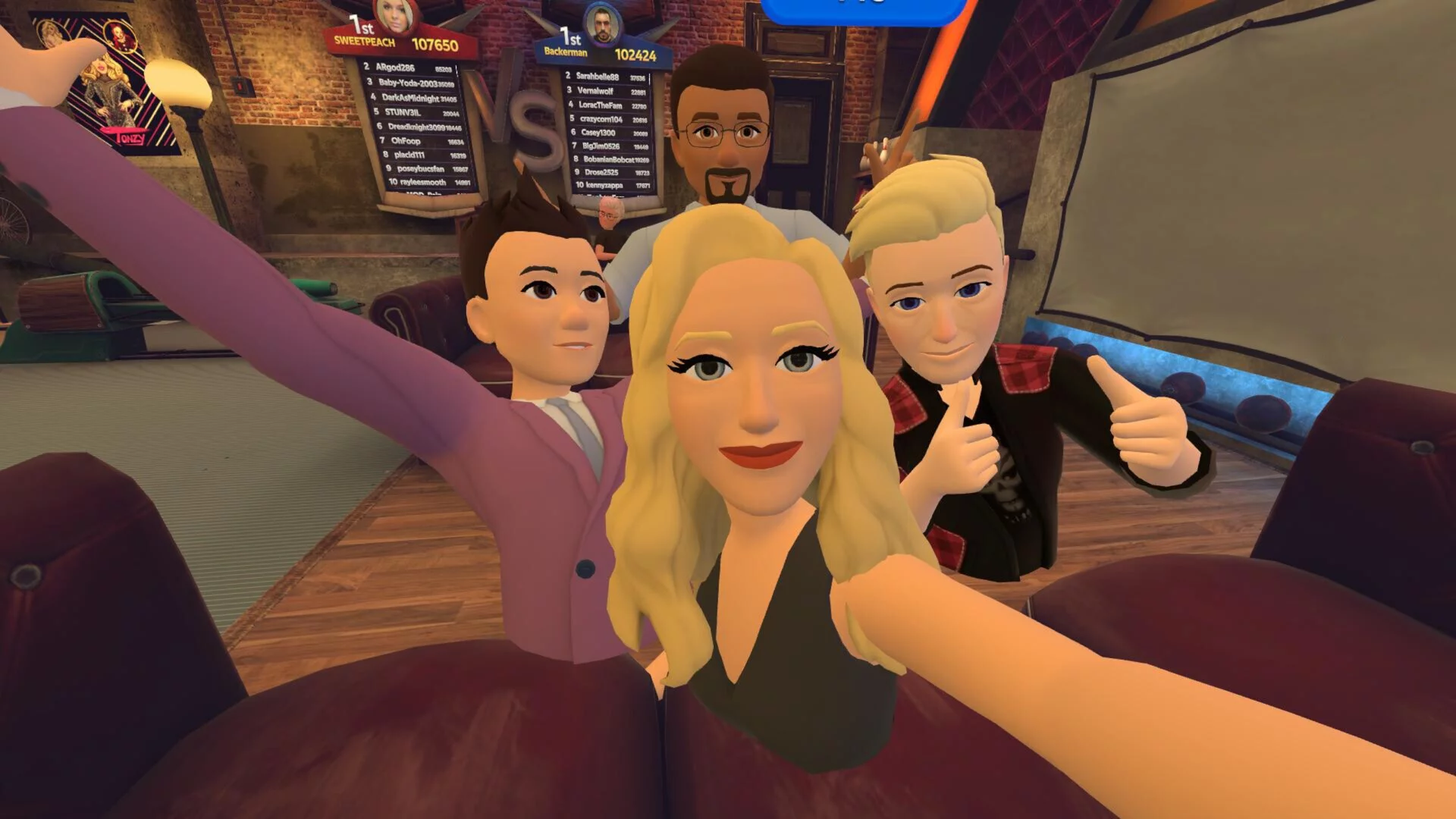 Изображение игры: ForeVR Bowl VR