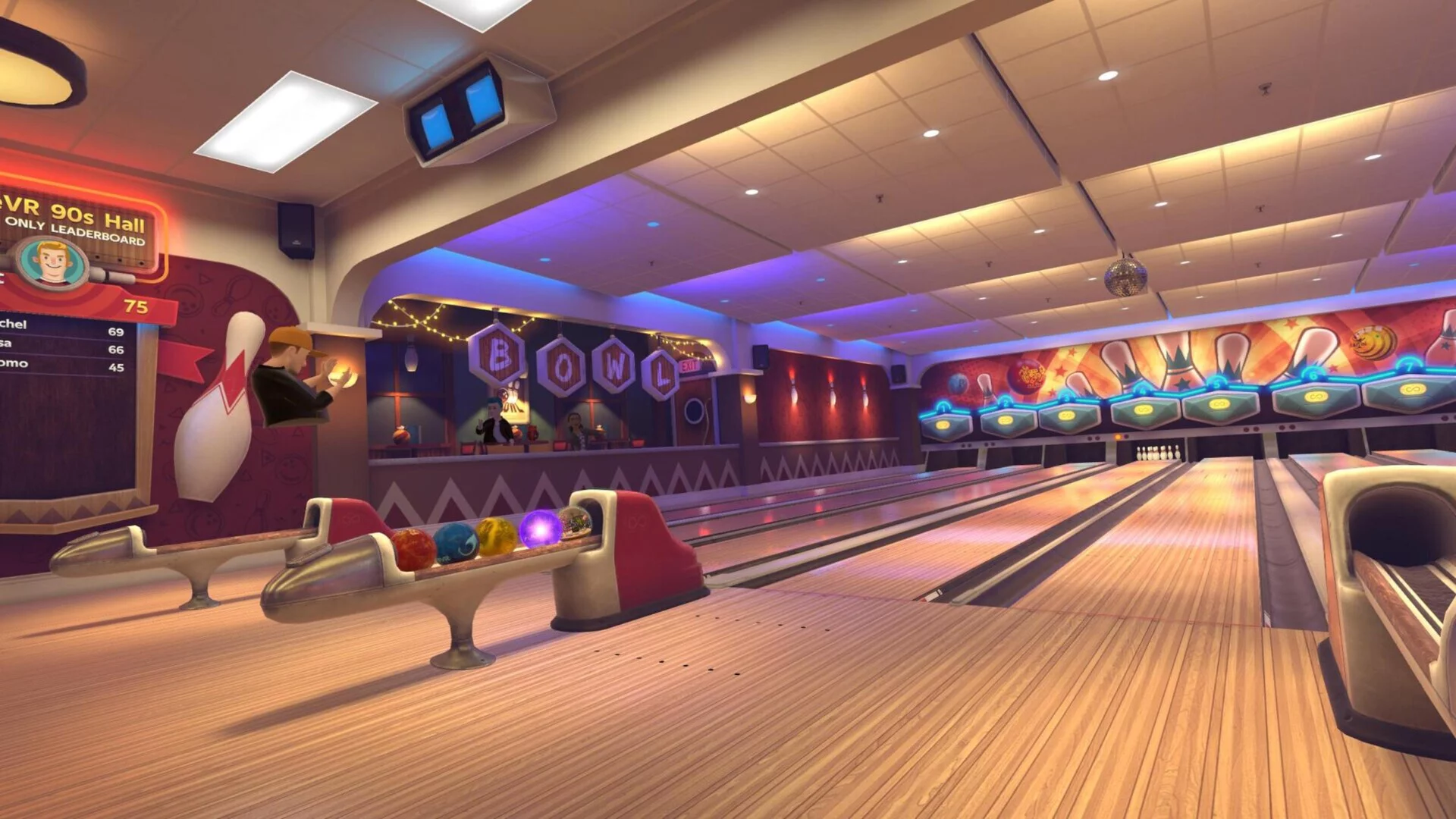 Изображение игры: ForeVR Bowl VR