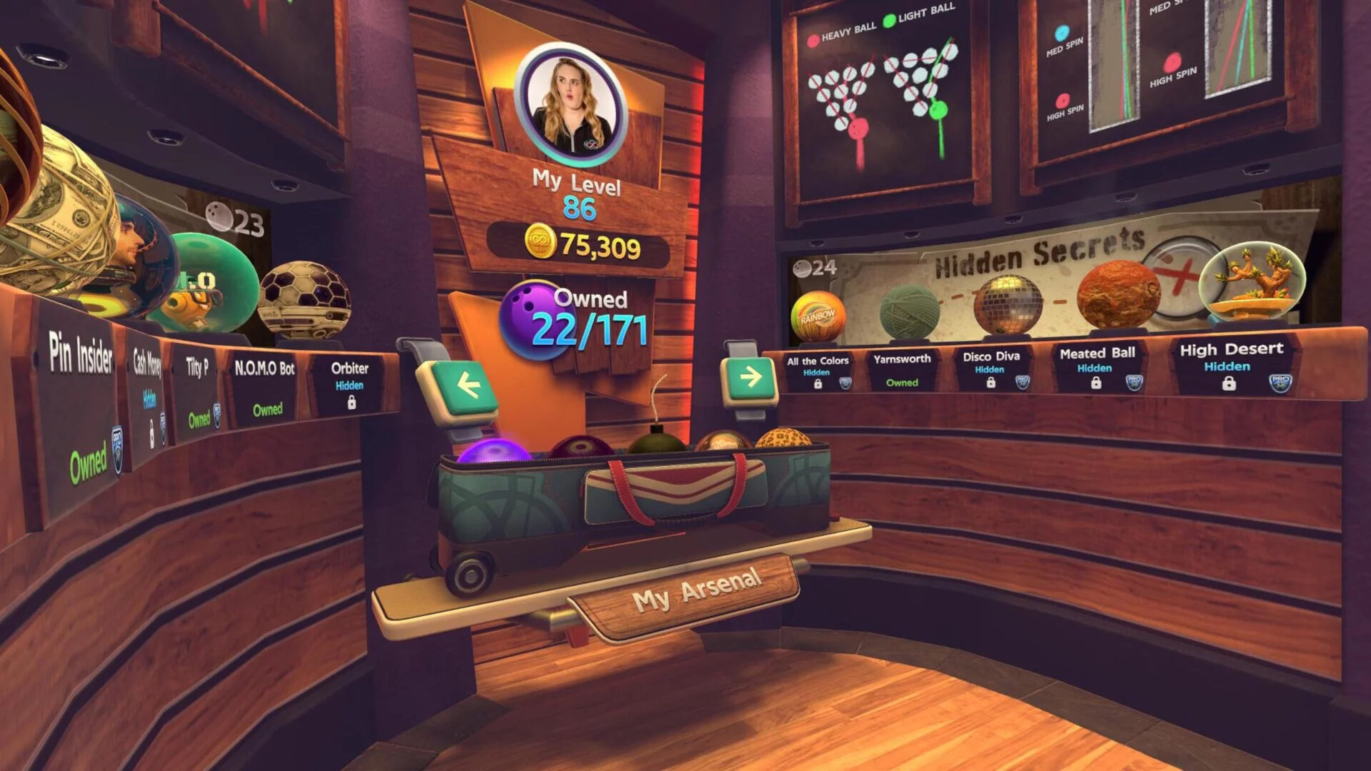 Изображение игры: ForeVR Bowl VR