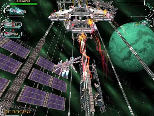 Изображение игры: Hyperspace Invader