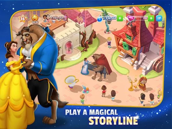 Изображение игры: Disney Magic Kingdoms