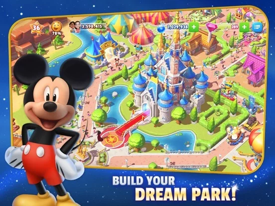 Изображение игры: Disney Magic Kingdoms