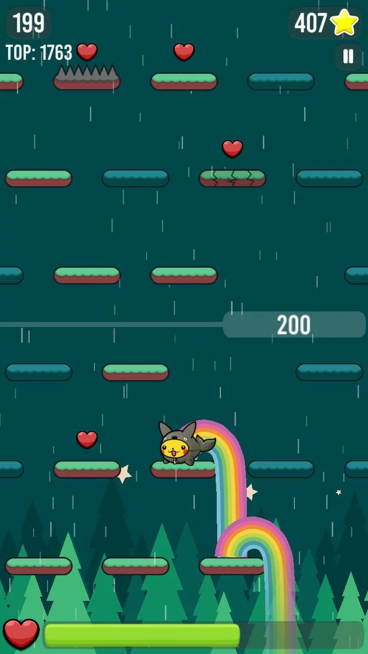 Изображение игры: Happy Hop: Kawaii Jump