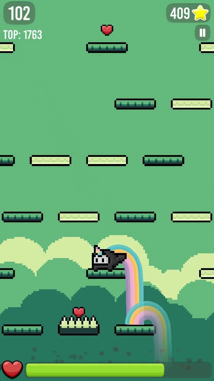 Изображение игры: Happy Hop: Kawaii Jump