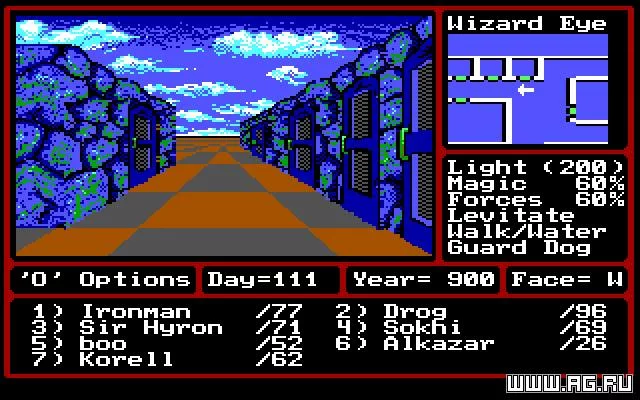 Изображение игры: Might and Magic II: Gates to Another World