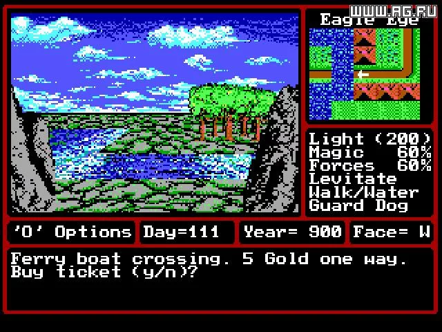 Изображение игры: Might and Magic II: Gates to Another World