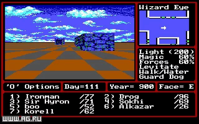 Изображение игры: Might and Magic II: Gates to Another World