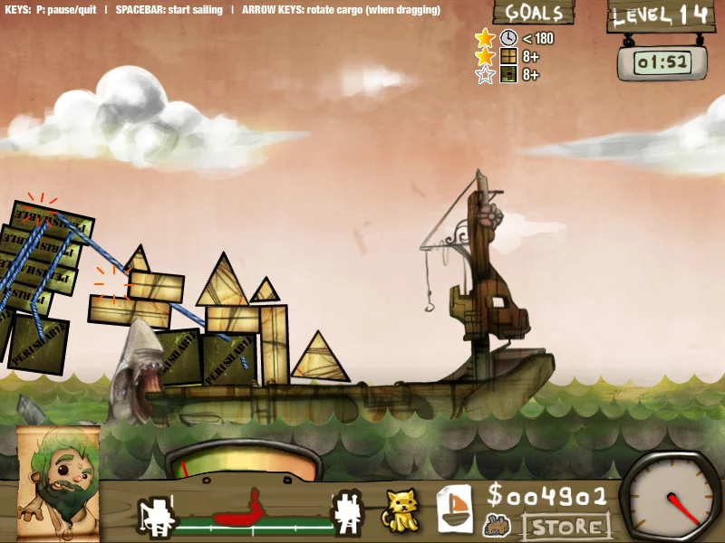 Изображение игры: Cargo Delivery