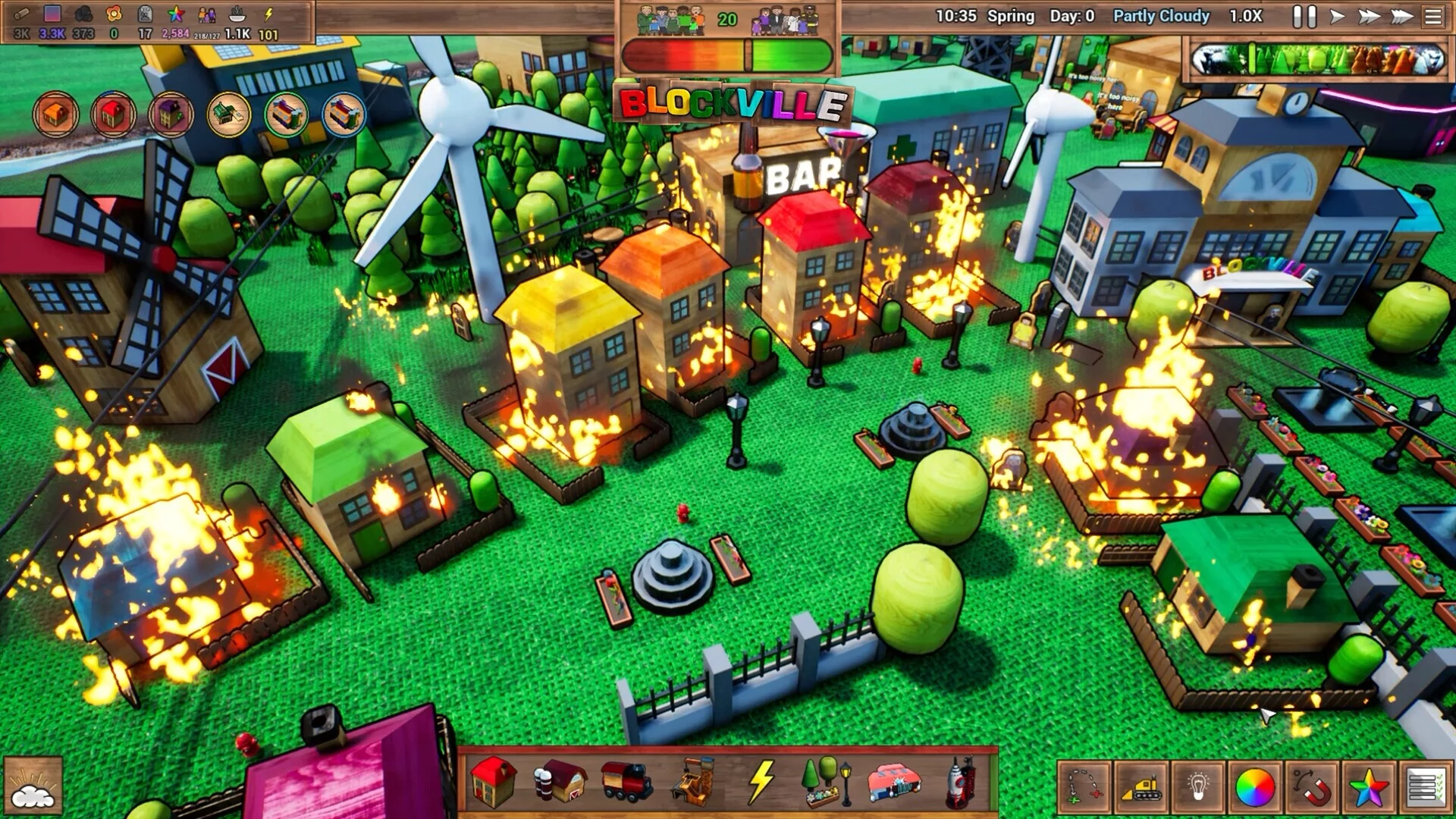 Изображение игры: Blockville