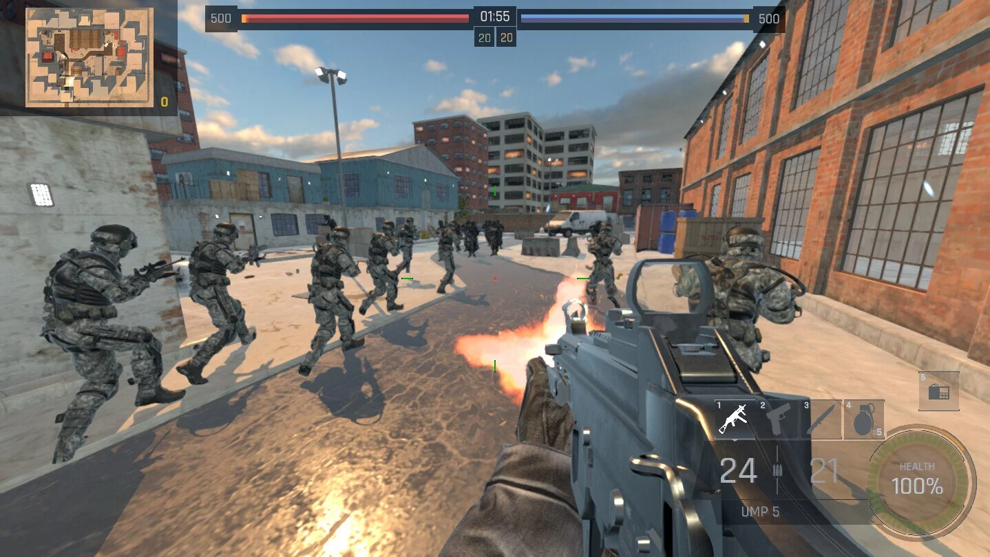 Изображение игры: Bullet Time Battle