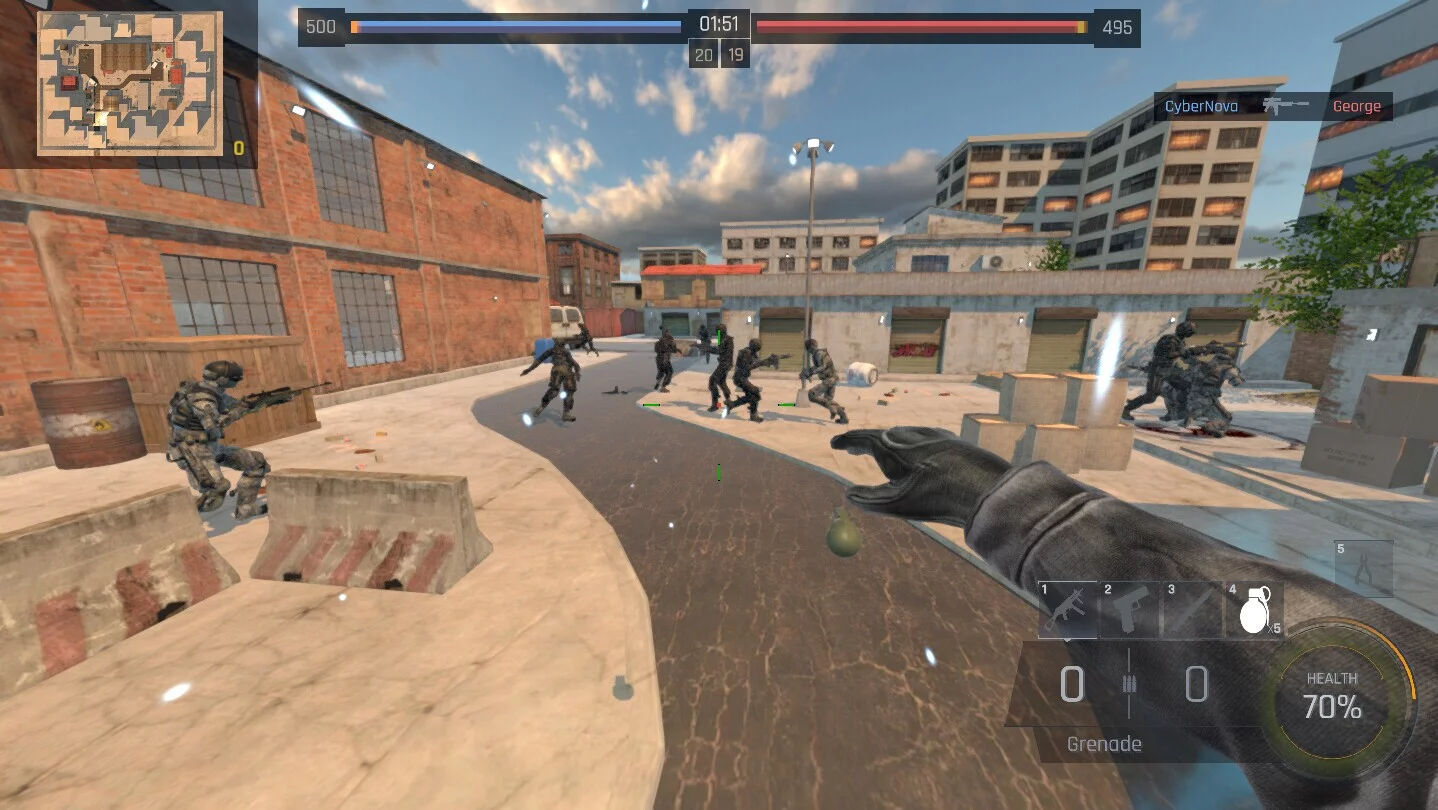 Изображение игры: Bullet Time Battle