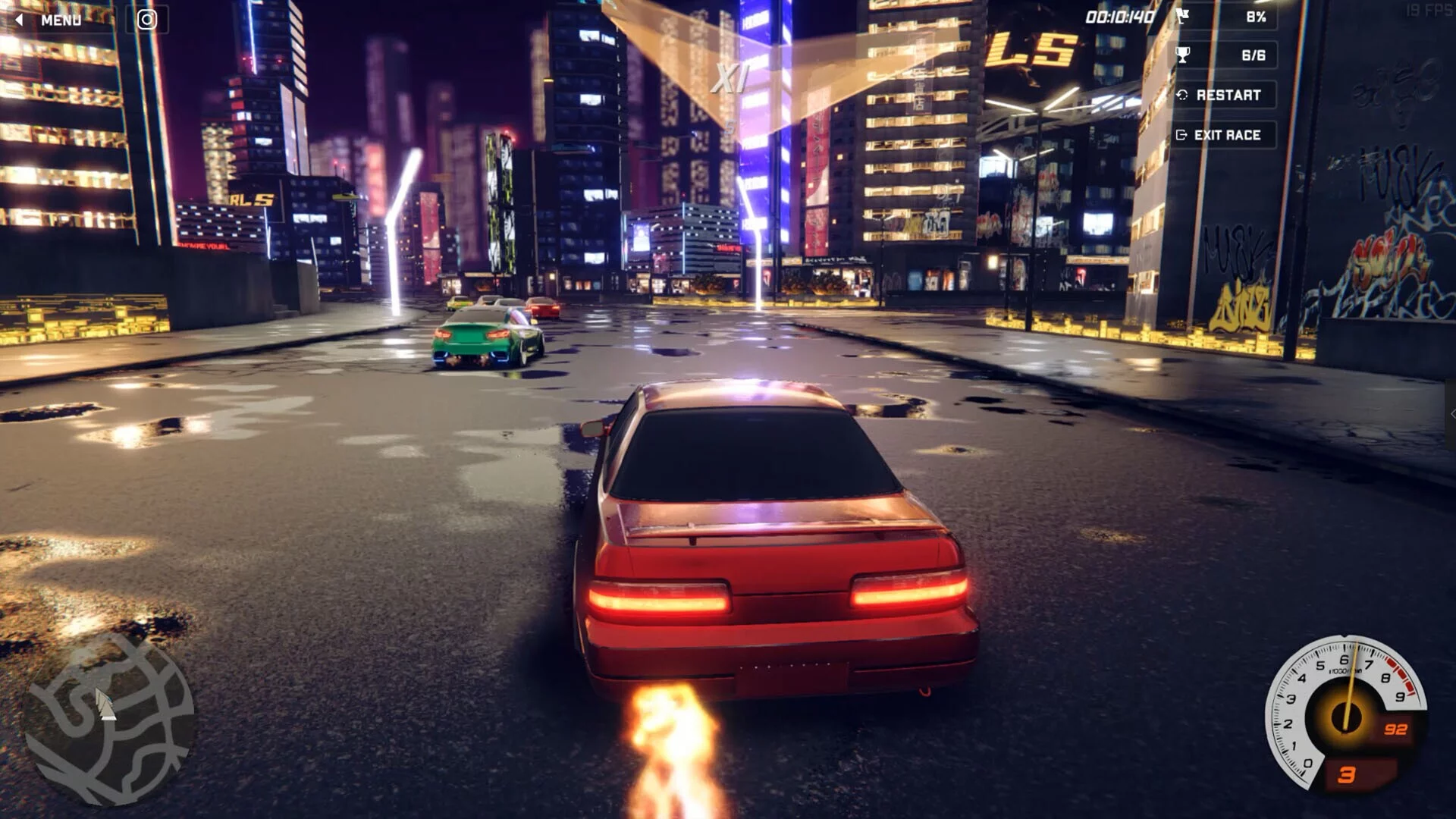 Изображение игры: CityRacer