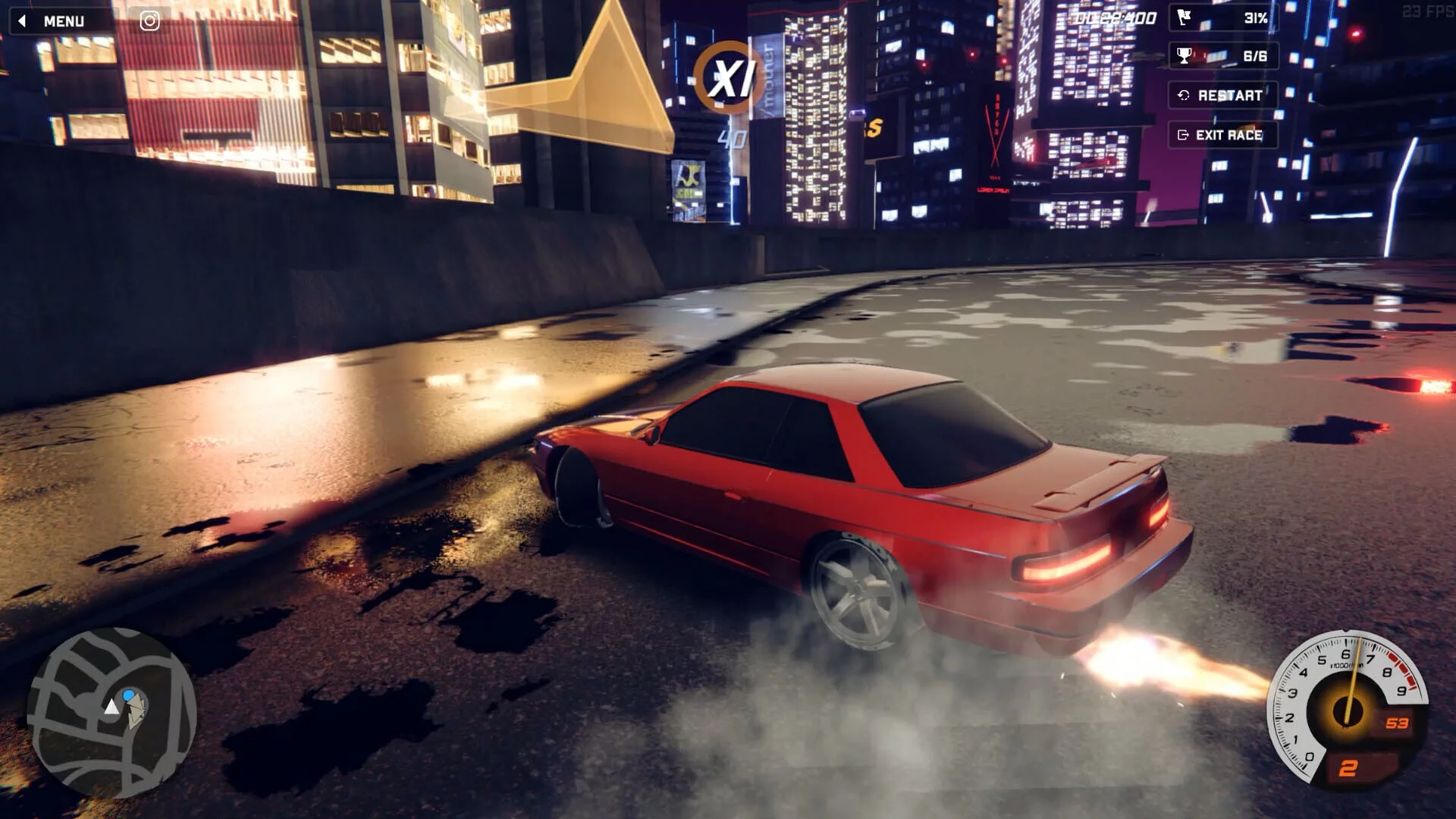 Изображение игры: CityRacer