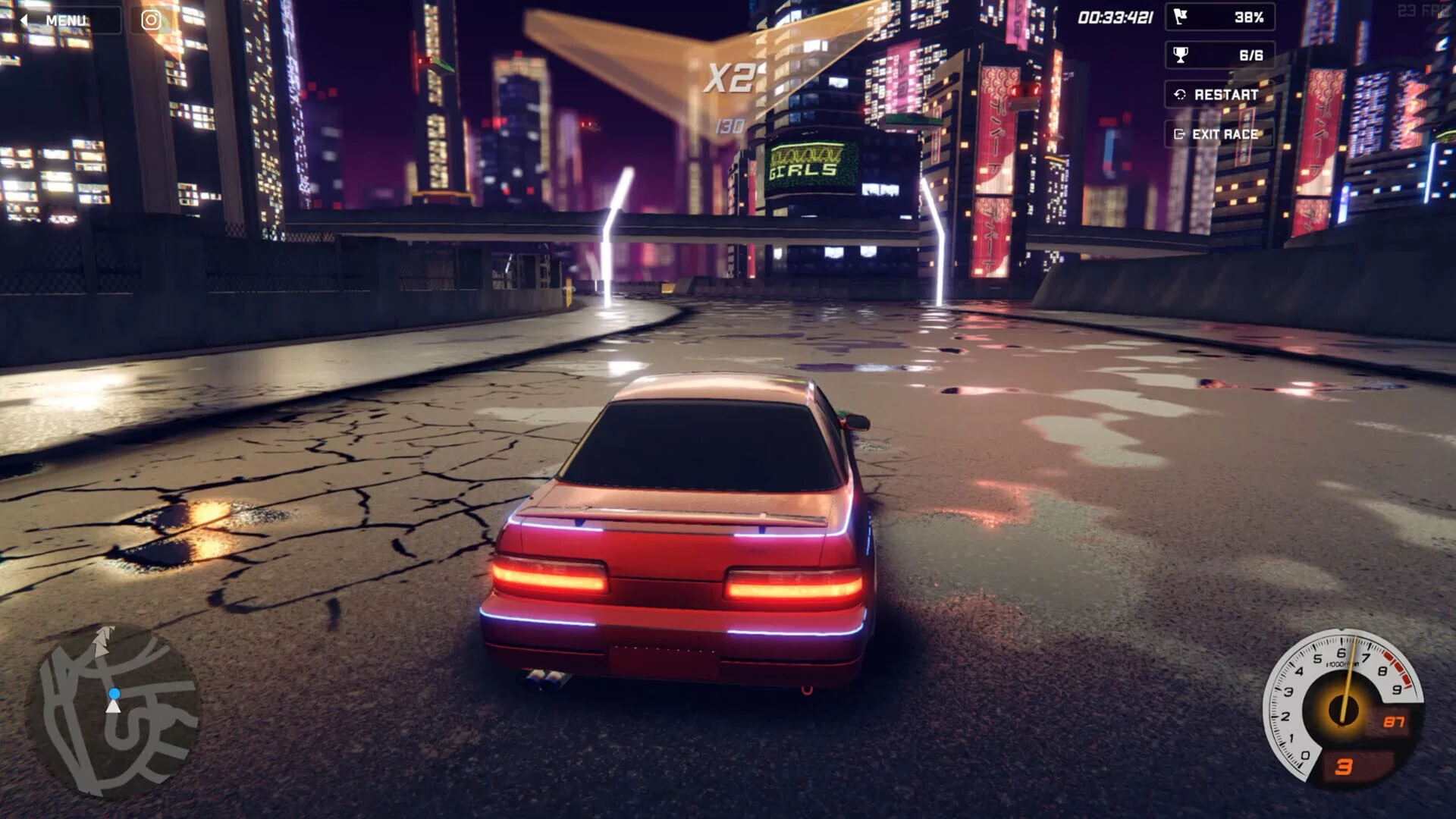 Изображение игры: CityRacer