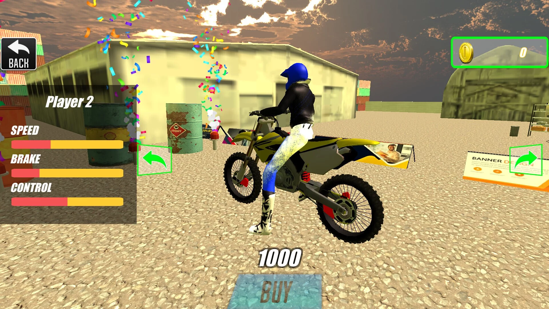 Изображение игры: Bike Offroad Simulator