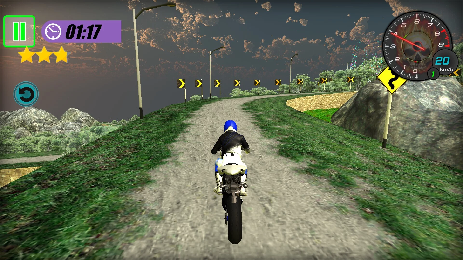 Изображение игры: Bike Offroad Simulator