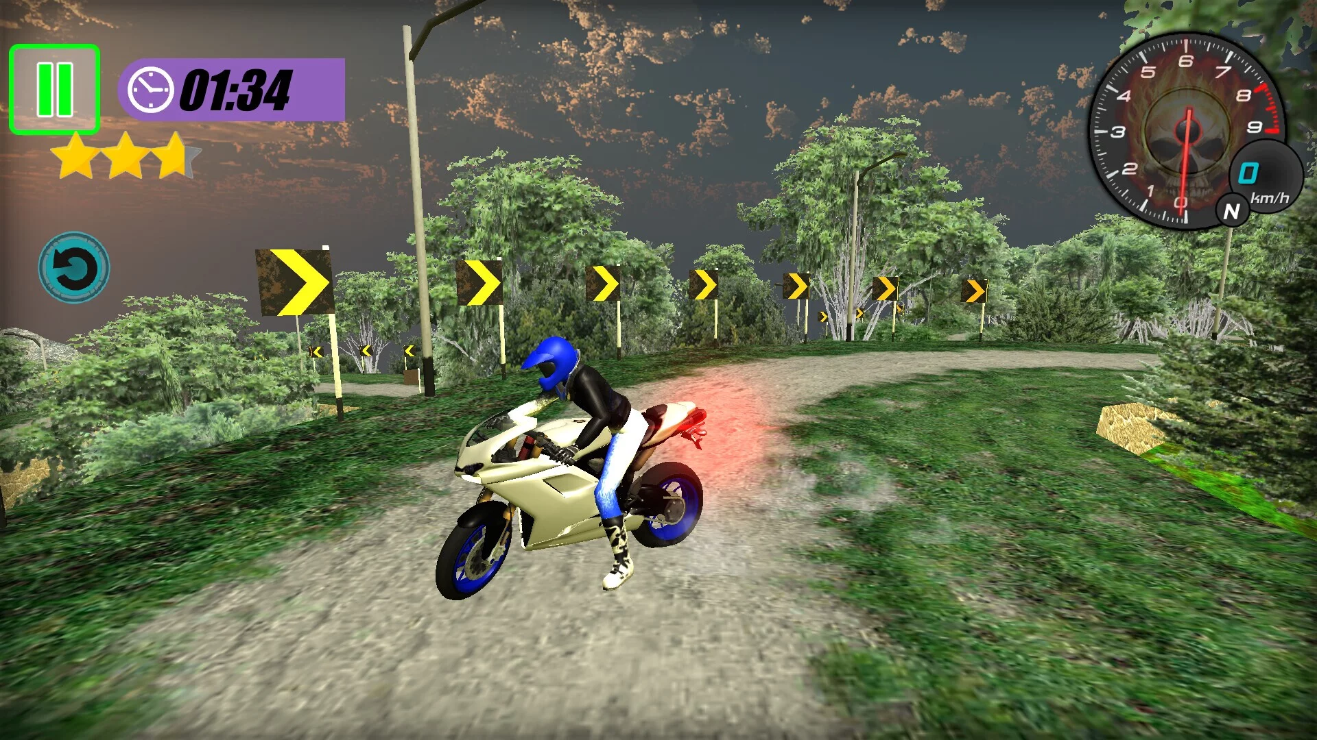 Изображение игры: Bike Offroad Simulator