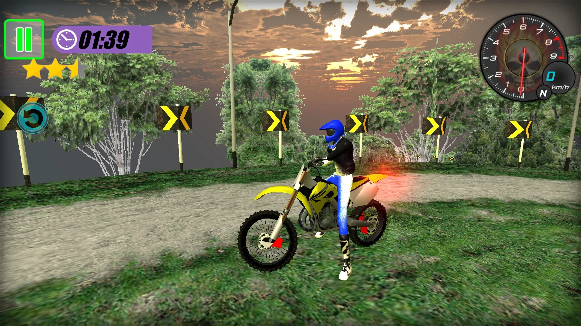 Изображение игры: Bike Offroad Simulator