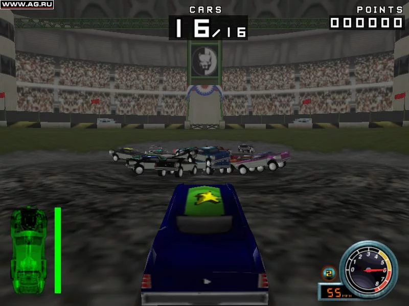 Изображение игры: Demolition Racer