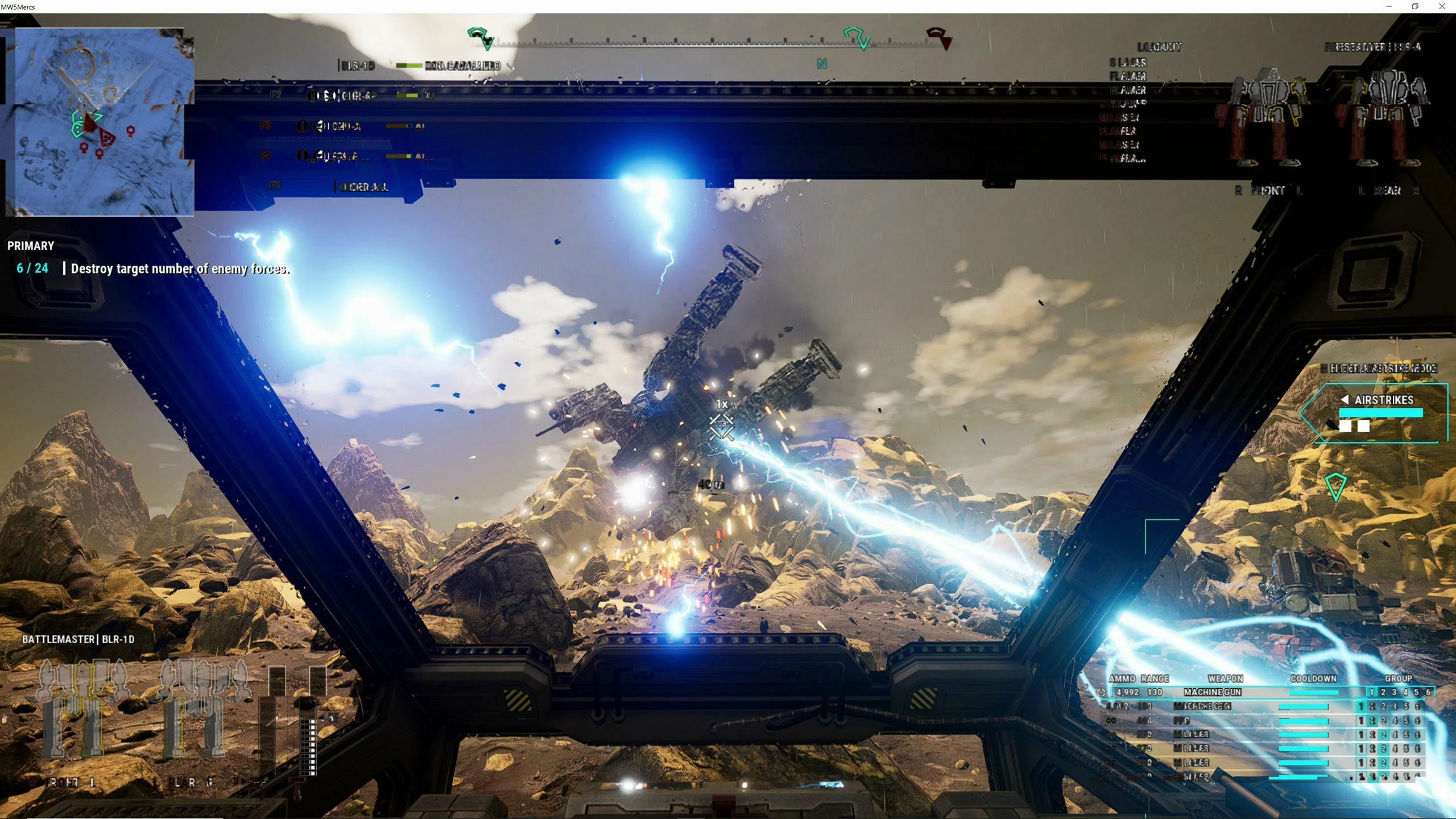 Изображение игры: MechWarrior 5: Mercenaries - Dropship Collection